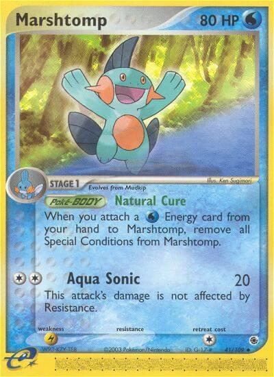 Marshtomp  41/109 (Ruby and Sapphire)  | Good Games Adelaide SA