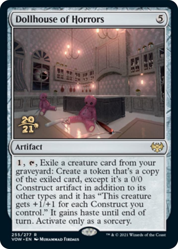 Dollhouse of Horrors 255 (Prerelease Cards)  - Foil | Good Games Adelaide SA