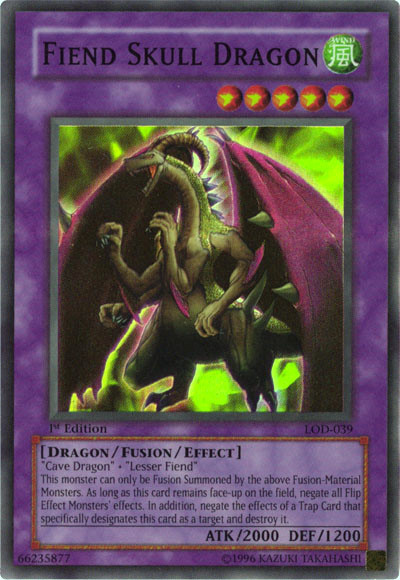 Fiend Skull Dragon [LOD-039] Super Rare | Good Games Adelaide SA