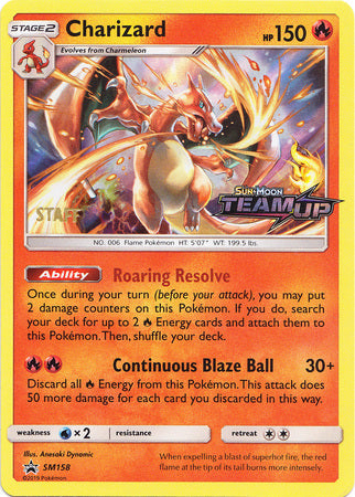 Charizard (SM158) (Staff) [Sun & Moon: Black Star Promos] | Good Games Adelaide SA