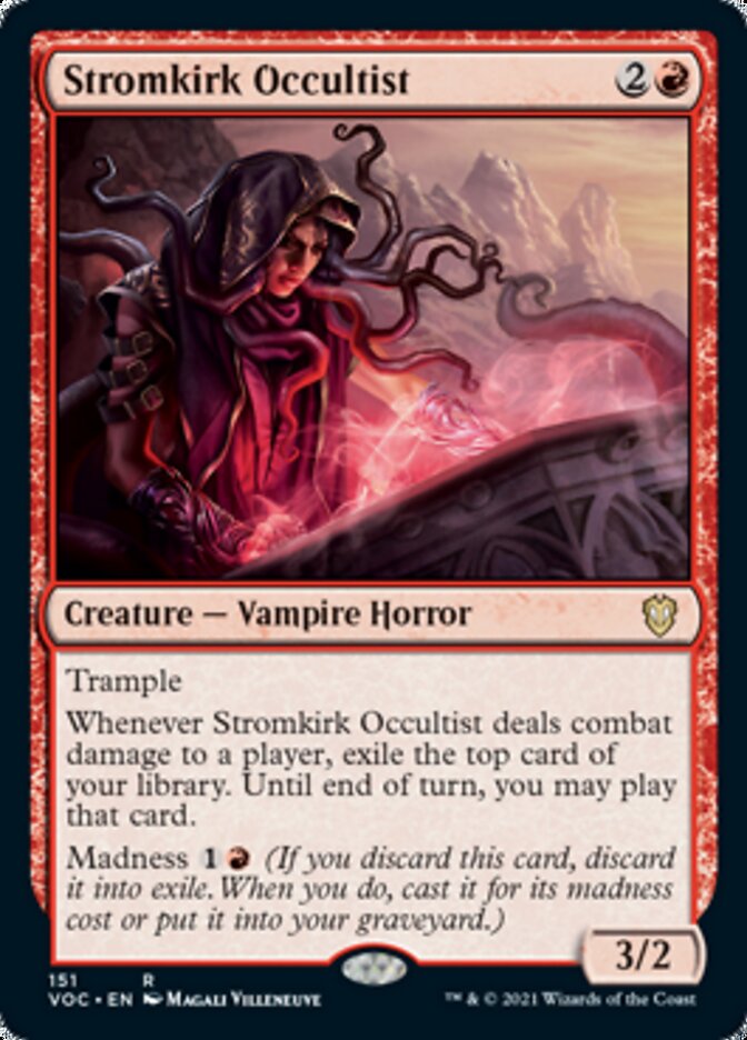Stromkirk Occultist [Innistrad: Crimson Vow Commander] | Good Games Adelaide SA
