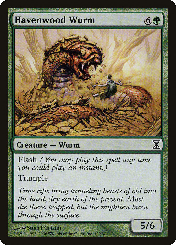 Havenwood Wurm [Time Spiral] | Good Games Adelaide SA