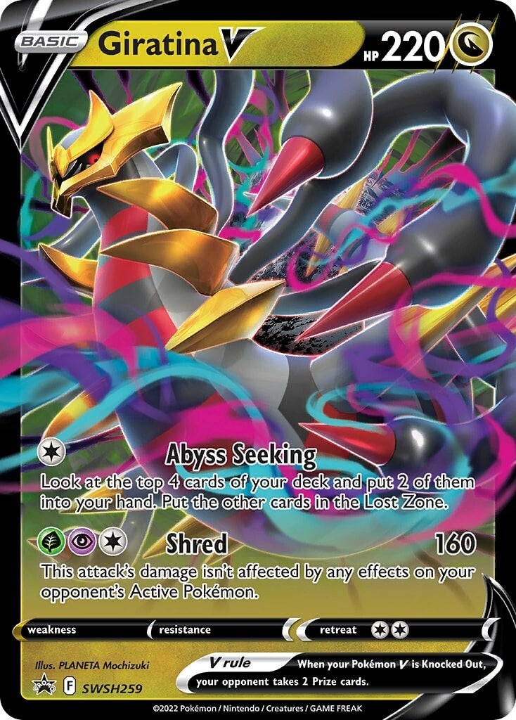 Giratina V (SWSH259) [Sword & Shield: Black Star Promos] | Good Games Adelaide SA