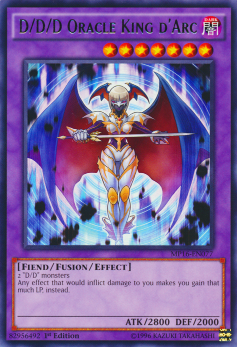 D/D/D Oracle King d'Arc [MP16-EN077] Rare | Good Games Adelaide SA