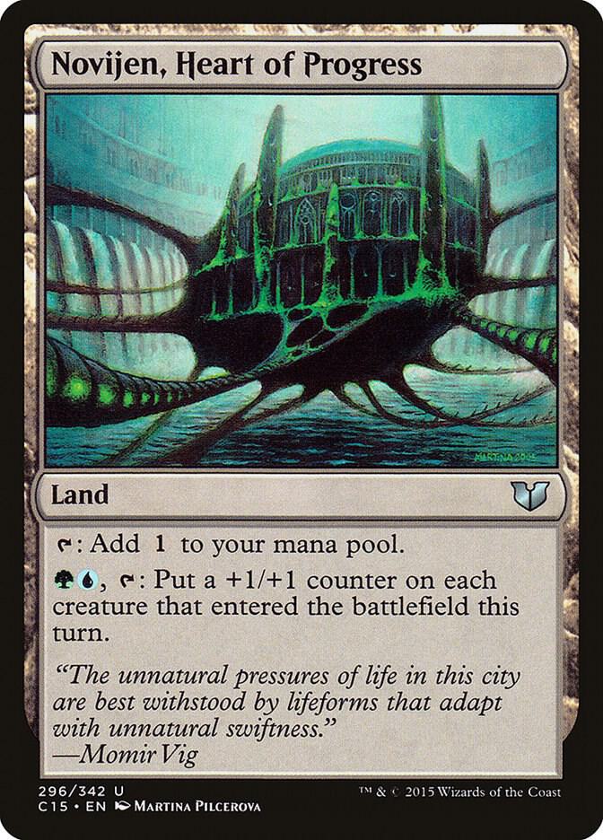 Novijen Heart of Progress 296 (Commander 2015)  | Good Games Adelaide SA