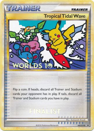 Tropical Tidal Wave (HGSS18) (Finalist) [HeartGold & SoulSilver: Black Star Promos] | Good Games Adelaide SA