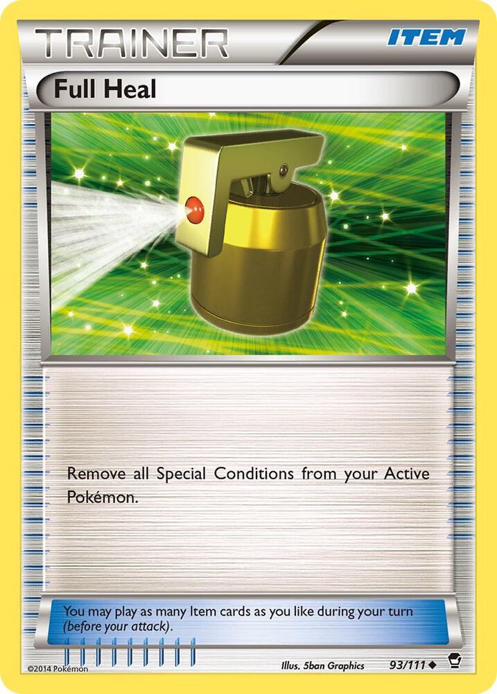 Full Heal 93/111 (XY - Furious Fists)  | Good Games Adelaide SA
