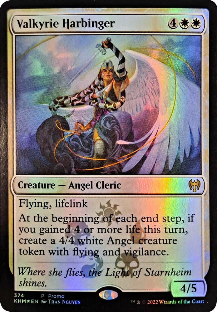 Valkyrie Harbinger 374 (Media Promos)  - Foil | Good Games Adelaide SA
