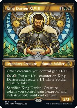 King Darien XLVIII Showcase 303 (Dominaria United)  - Foil | Good Games Adelaide SA