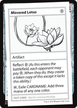 Mirrored Lotus (2021 Edition) [Mystery Booster Playtest Cards] | Good Games Adelaide SA