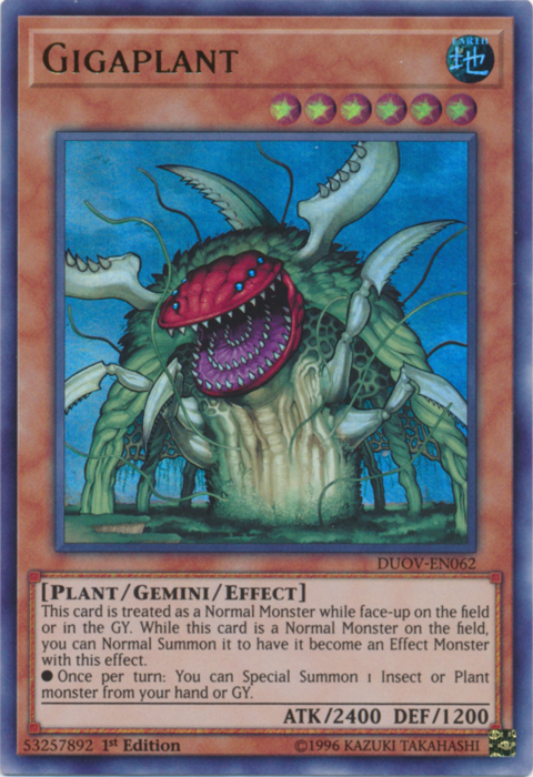 Gigaplant [DUOV-EN062] Ultra Rare | Good Games Adelaide SA