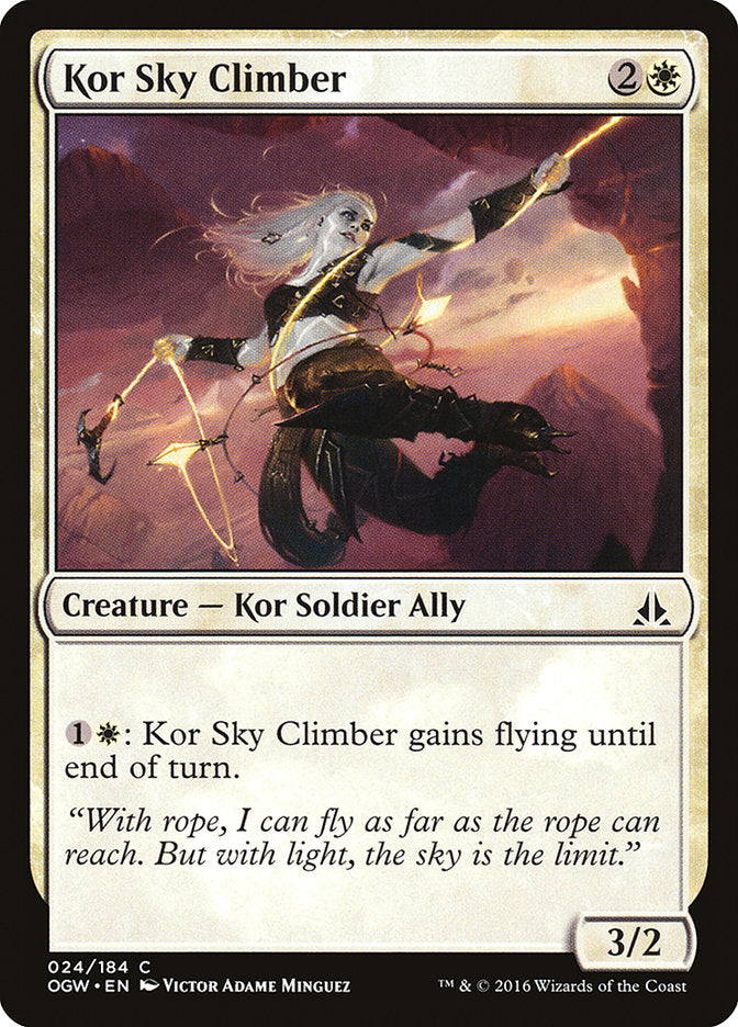Kor Sky Climber [Oath of the Gatewatch] | Good Games Adelaide SA