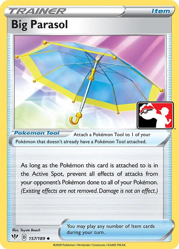 Big Parasol Series 1 157/189 (Prize Pack Series Cards)  | Good Games Adelaide SA