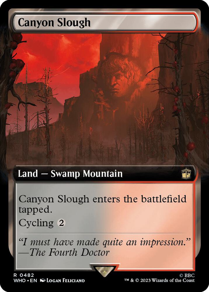 Canyon Slough 482 (Universes Beyond: Doctor Who)  | Good Games Adelaide SA