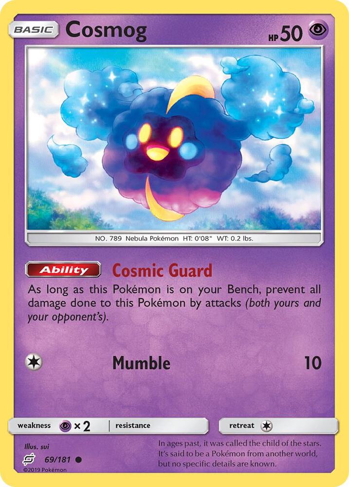 Cosmog 69/181 (SM - Team Up)  | Good Games Adelaide SA