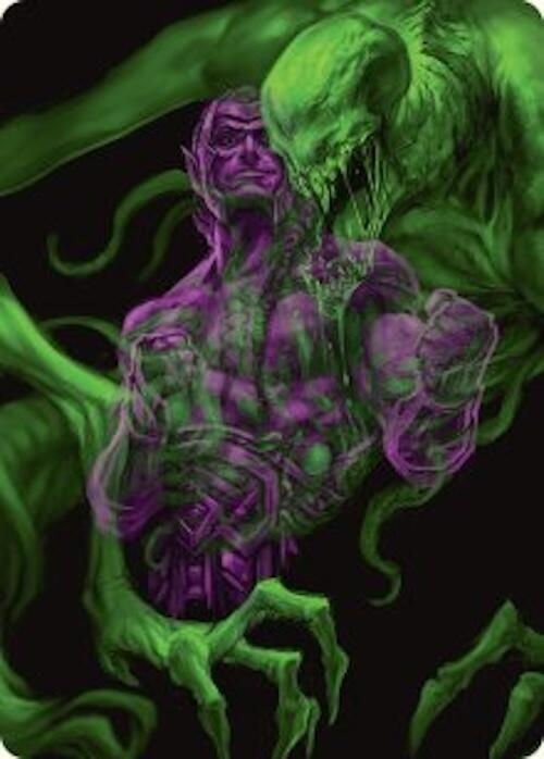 Tyvar the Pummeler Art Card 41 (Art Series: Duskmourn: House of Horror)  | Good Games Adelaide SA