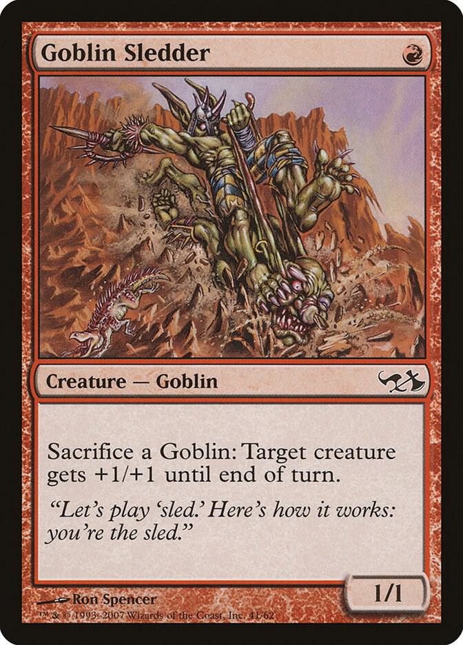 Goblin Sledder 41 (Duel Decks: Elves vs. Goblins)  | Good Games Adelaide SA