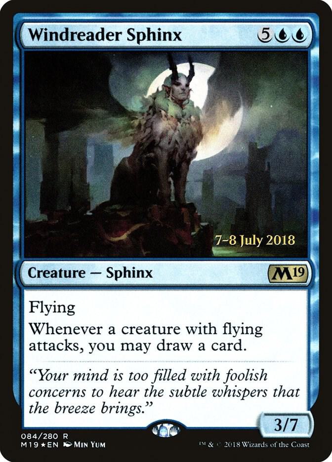 Windreader Sphinx 84 (Prerelease Cards)  - Foil | Good Games Adelaide SA