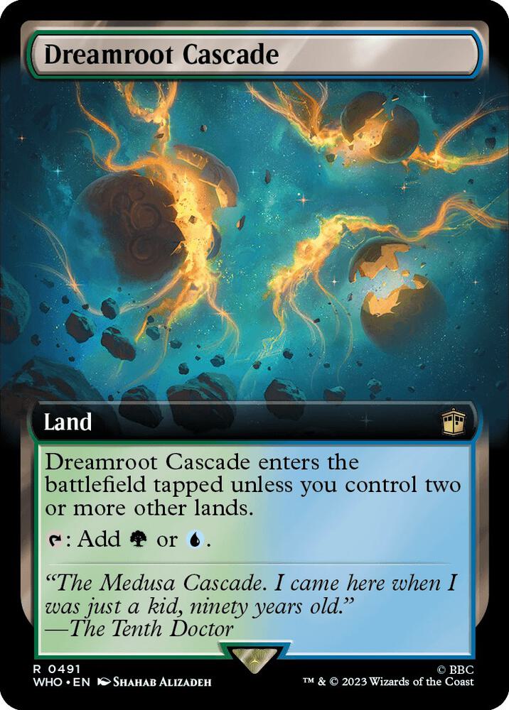 Dreamroot Cascade 491 (Universes Beyond: Doctor Who)  - Foil | Good Games Adelaide SA