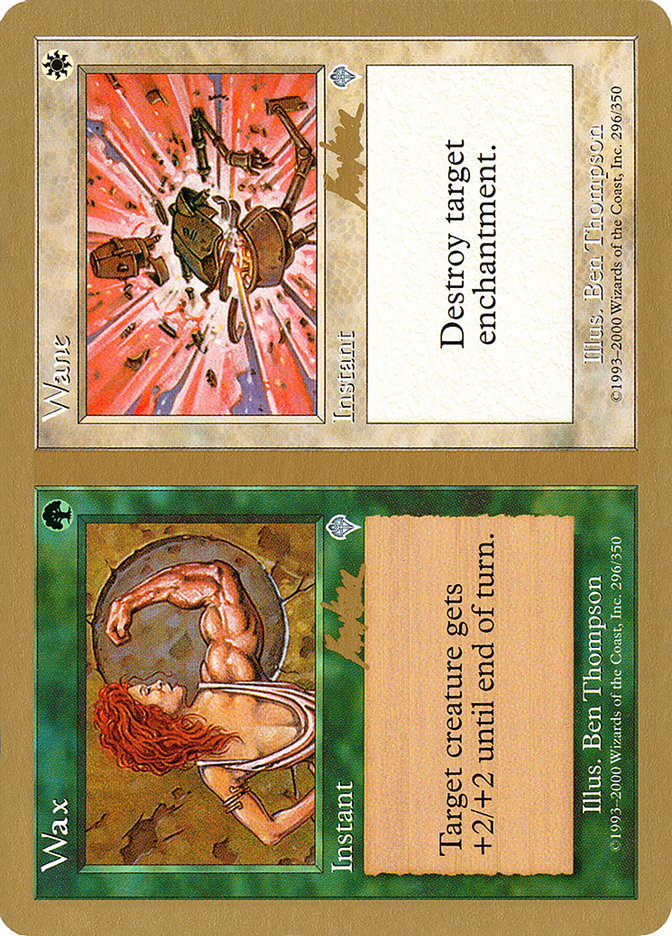 Wax // Wane (Brian Kibler) [World Championship Decks 2002] | Good Games Adelaide SA