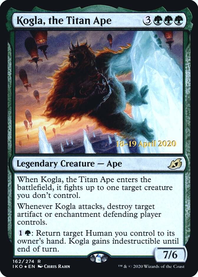 Kogla the Titan Ape 162 (Prerelease Cards)  - Foil | Good Games Adelaide SA
