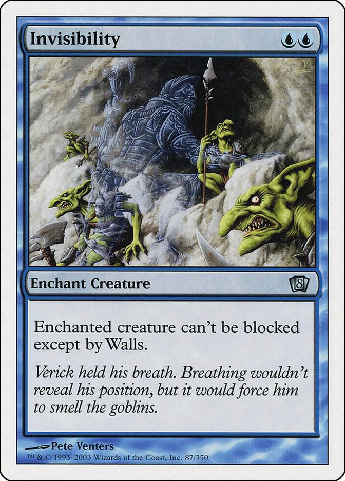 Invisibility 87 (8th Edition)  - Foil | Good Games Adelaide SA