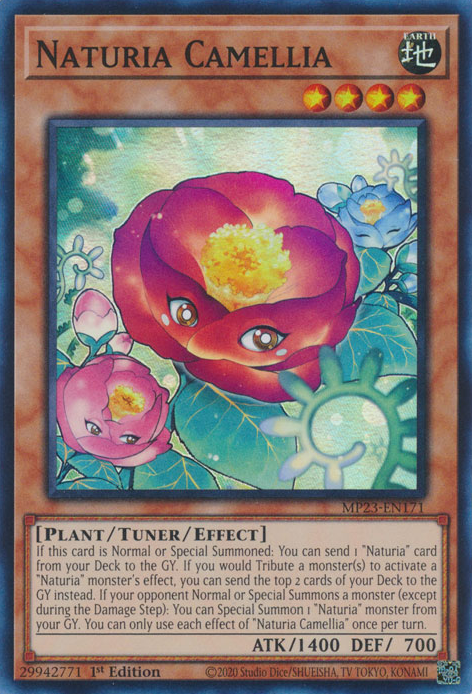 Naturia Camellia [MP23-EN171] Super Rare | Good Games Adelaide SA