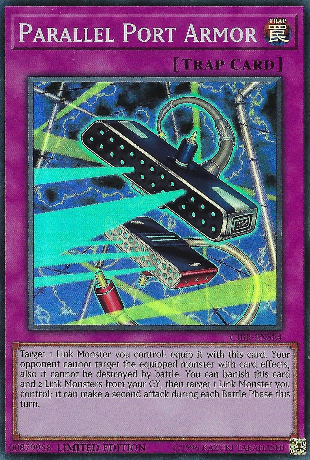 Parallel Port Armor [CIBR-ENSE4] Super Rare | Good Games Adelaide SA