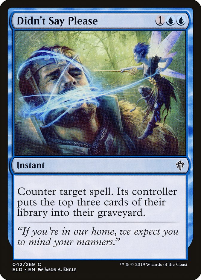 Didn't Say Please 42 (Throne of Eldraine)  - Foil | Good Games Adelaide SA