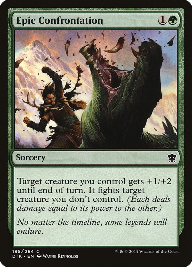 Epic Confrontation 185 (Dragons of Tarkir)  - Foil | Good Games Adelaide SA