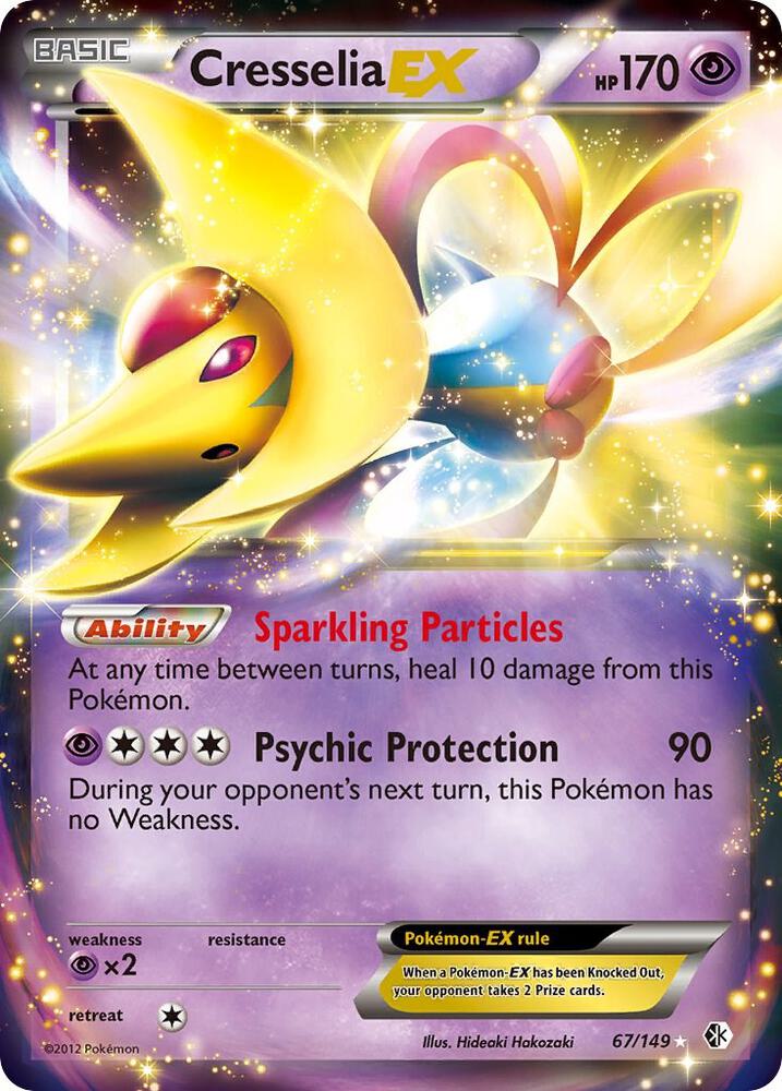 Cresselia EX 67/149 (Boundaries Crossed)  - Holofoil | Good Games Adelaide SA