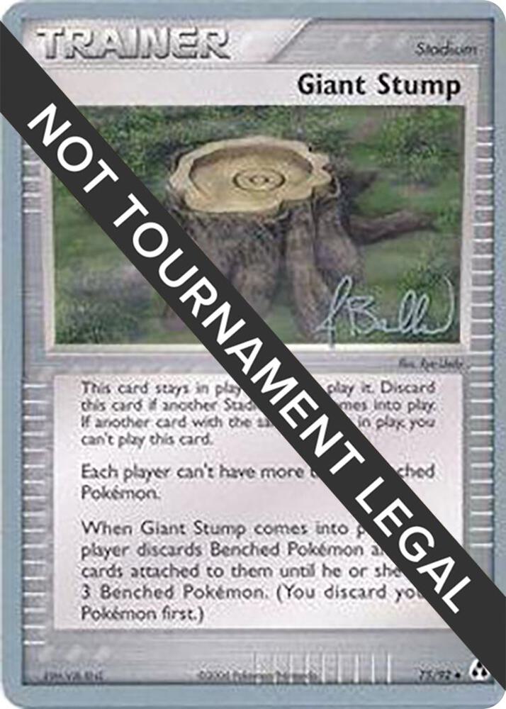 Giant Stump 2006 Jimmy Ballard 75/92 (World Championship Decks)  | Good Games Adelaide SA