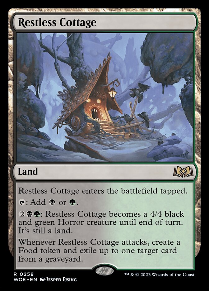 Restless Cottage 258 (Wilds of Eldraine)  - Foil | Good Games Adelaide SA