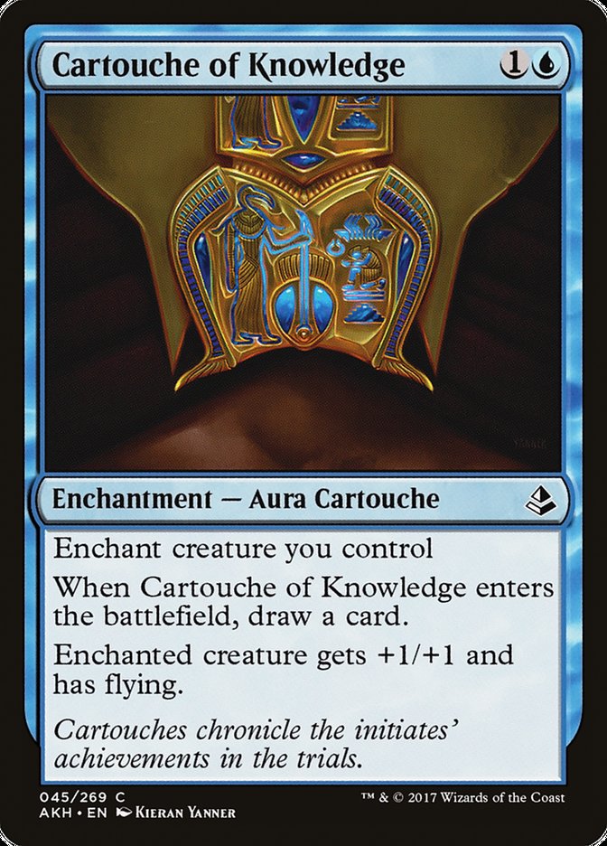 Cartouche of Knowledge 45 (Amonkhet)  - Foil | Good Games Adelaide SA