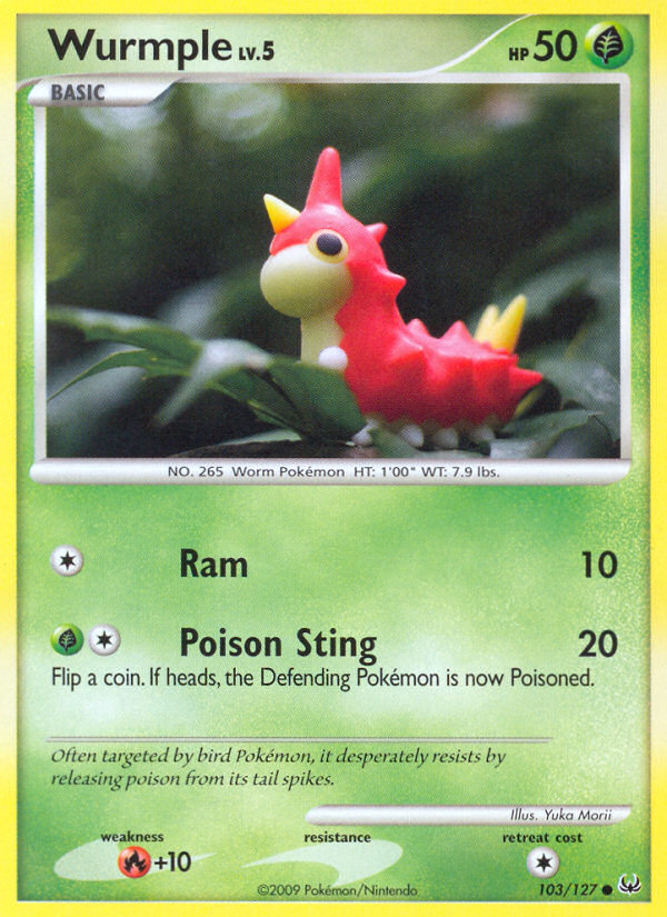 Wurmple (103/127) [Platinum: Base Set] | Good Games Adelaide SA