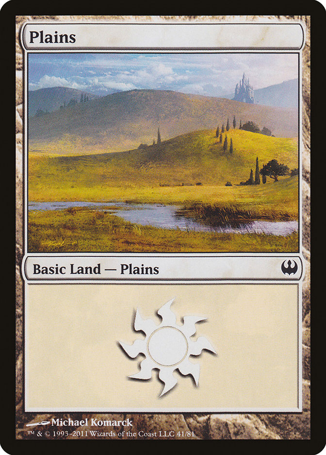 Plains (41) [Duel Decks: Knights vs. Dragons] | Good Games Adelaide SA