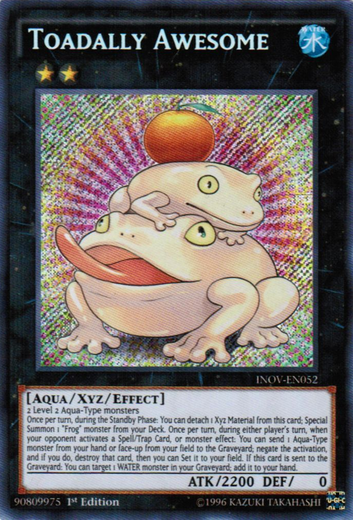 Toadally Awesome [INOV-EN052] Secret Rare | Good Games Adelaide SA
