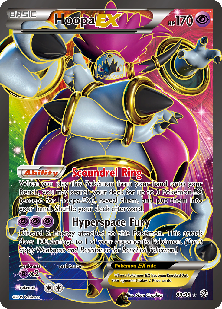 Hoopa EX (89/98) [XY: Ancient Origins] | Good Games Adelaide SA