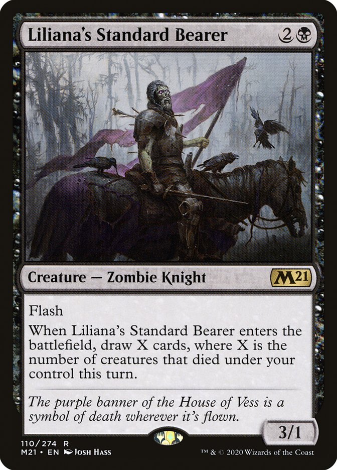 Liliana's Standard Bearer [Core Set 2021] | Good Games Adelaide SA