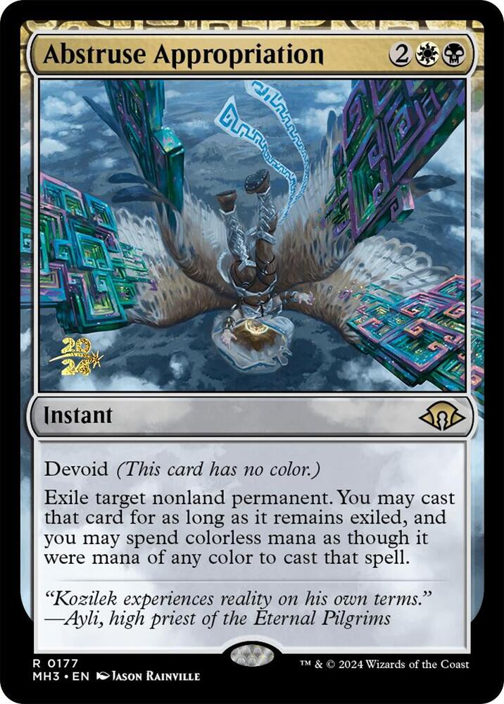 Abstruse Appropriation 177 (Prerelease Cards)  - PreRelease Foil | Good Games Adelaide SA