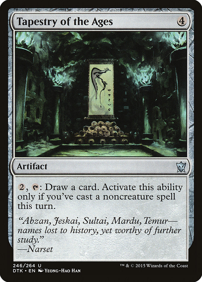 Tapestry of the Ages 246 (Dragons of Tarkir)  - Foil | Good Games Adelaide SA