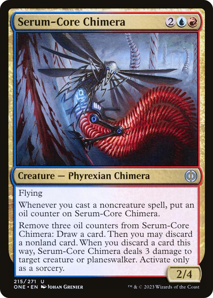 Serum-Core Chimera [Phyrexia: All Will Be One] | Good Games Adelaide SA