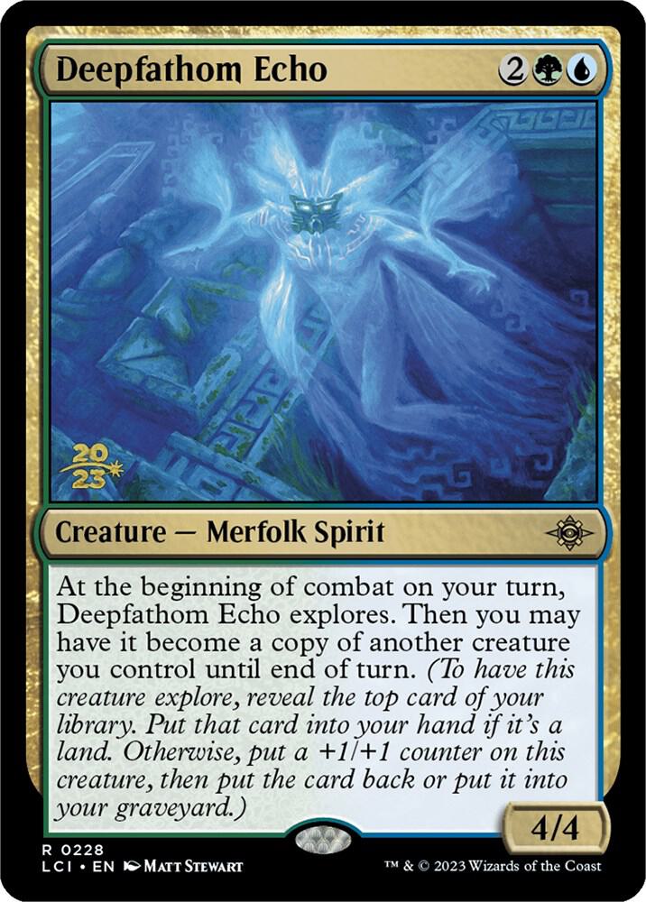 Deepfathom Echo 228 (Prerelease Cards)  - Foil | Good Games Adelaide SA