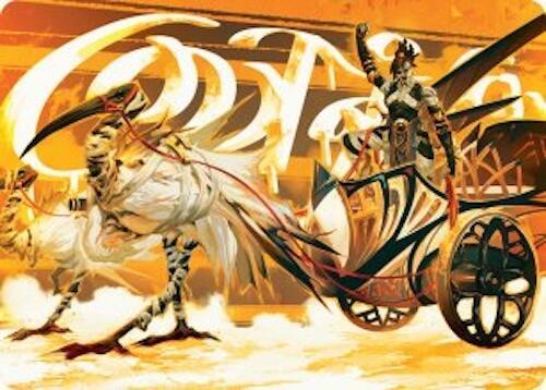 Skyseers Chariot Art Card 35 (Art Series: Aetherdrift)  | Good Games Adelaide SA