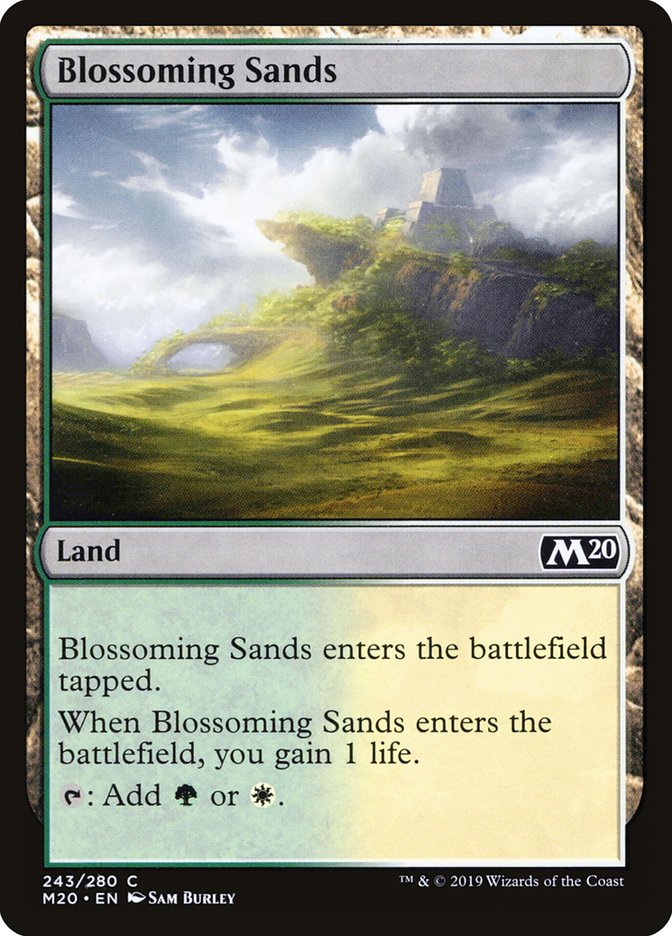 Blossoming Sands [Core Set 2020] | Good Games Adelaide SA