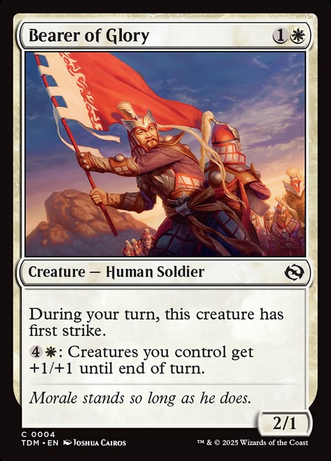 Bearer of Glory 4 (Tarkir: Dragonstorm)  | Good Games Adelaide SA
