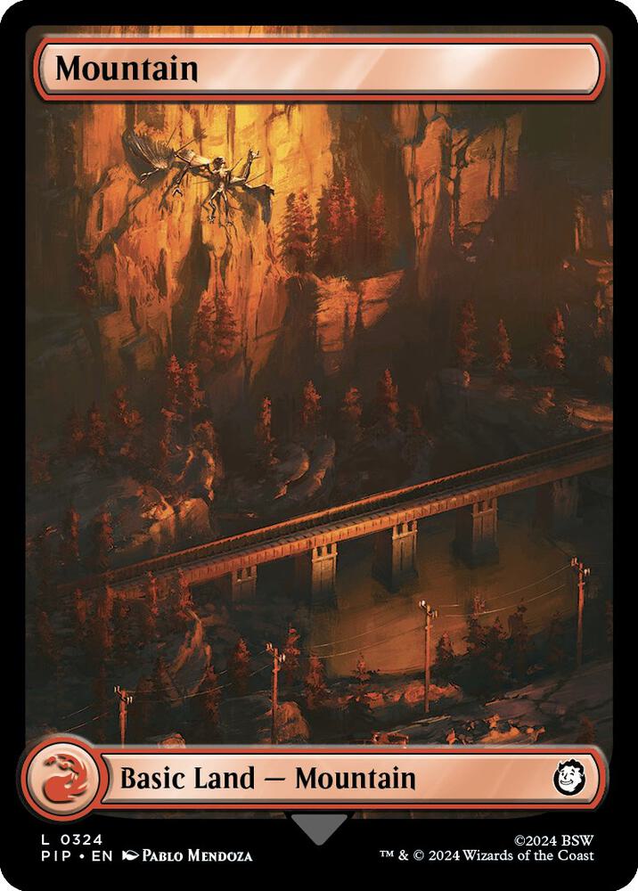 Mountain 324 (Universes Beyond: Fallout)  | Good Games Adelaide SA