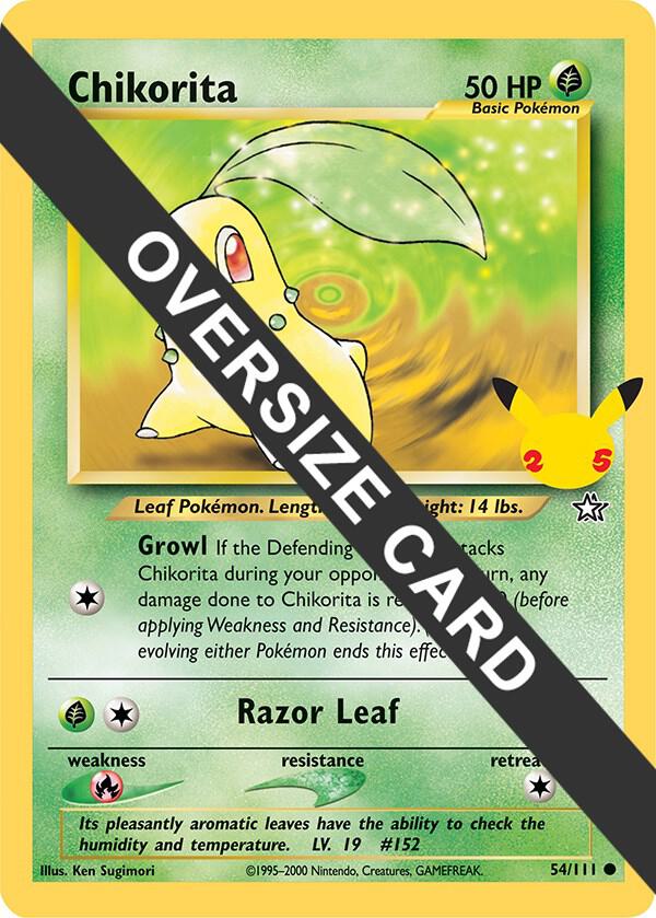 Chikorita 054/111 (First Partner Pack)  | Good Games Adelaide SA