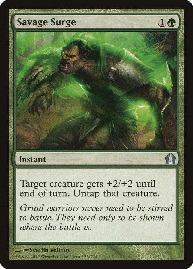 Savage Surge 133 (Return to Ravnica)  - Foil | Good Games Adelaide SA