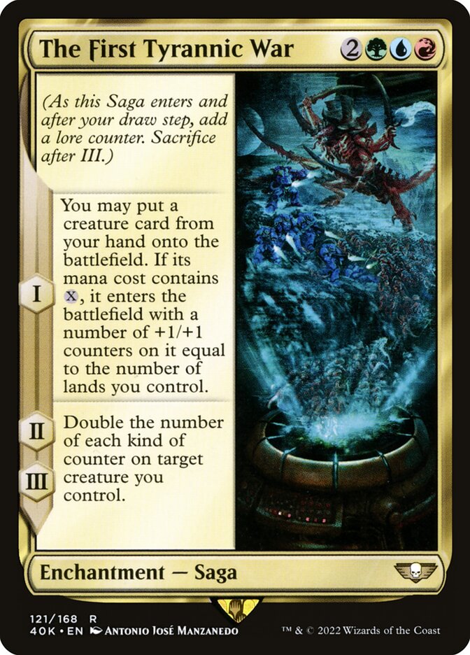 The First Tyrannic War 121 (Universes Beyond: Warhammer 40,000)  | Good Games Adelaide SA